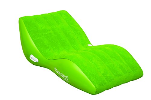 Airhead SUN COMFORT COOL SUEDE Zero Gravity Lounge, Lime