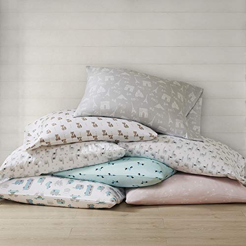 Intelligent Design Microfiber Cozy Bed Sheet Set, Modern All Season Bedding & Pillowcases, Premium 14