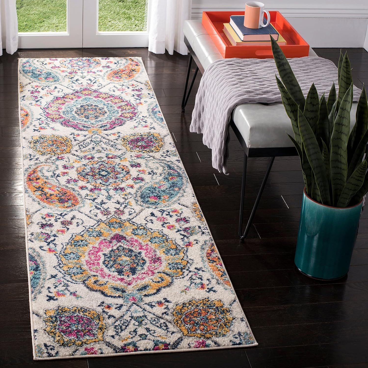SAFAVIEH Madison Collection Runner Rug - 2'3