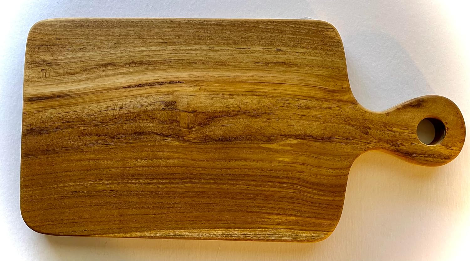 Cutting Board, Chopping, Serving Board, Solid Single Teak Wood. (16.5
