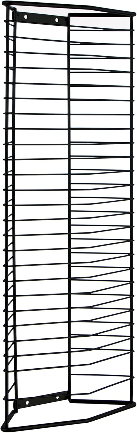 Atlantic Onyx 28 DVD Tower Media Stix 4-Pack Wall-Mount CD/DVD Storage