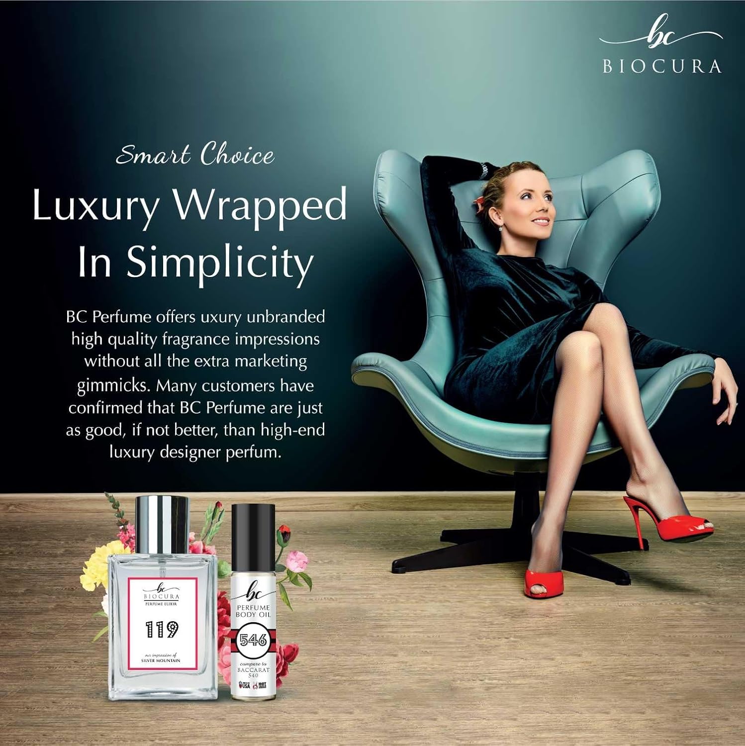 BC Perfume 373 Inspired by Air of Temps For Women Replica Fragrance Dupes Eau de Parfum Spray Bottle 3.4 Fl Oz/100ml-X1