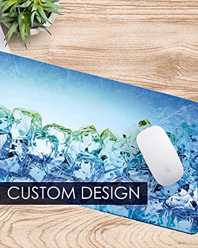 Personalized Mouse Pad – Gaming 11.8 x 31.5 inch Non-Slip Large Size Rubber Base Eco-Friendly Mat Desk Mousepad Keyboard Customized Photo Text Name Picture Gift