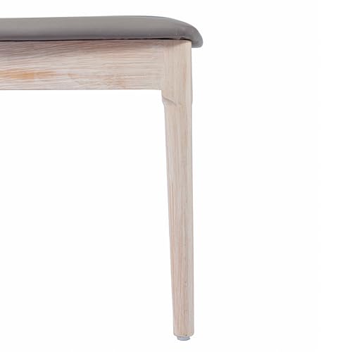 Flash Furniture Chester Commercial Grade Solid Dining Chair with Slatted Backrest, Set of 1, Black Vinyl Seat/Black Wood Frame