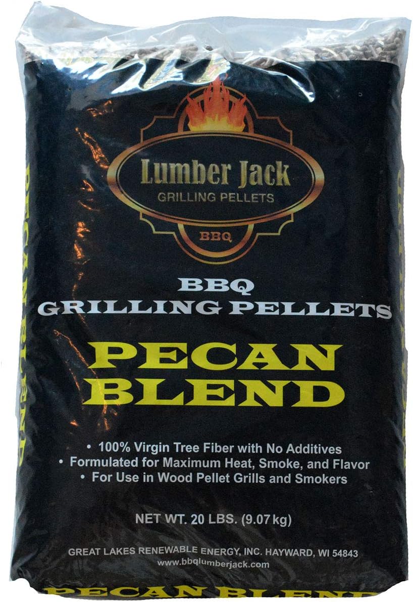 Lumber Jack Pecan Blend BBQ Grilling Pellets - 20 lbs.