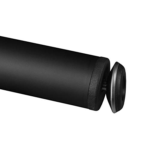 Regency Round Folding Breakroom Dining Tables, Medium, White/Black