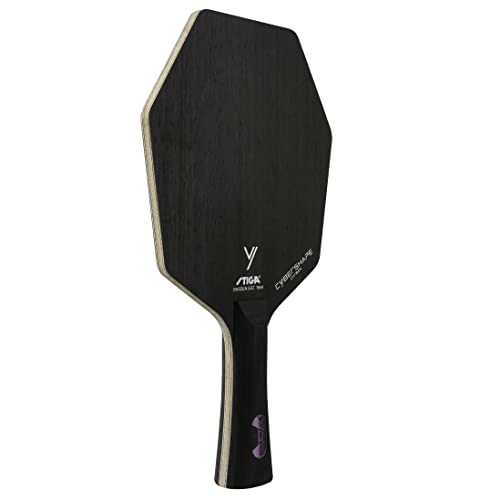 STIGA Cybershape Carbon Table Tennis Blade | Ping Pong Paddle - Unique Design for Larger Hitting Area & Increased Control - Competition Approved