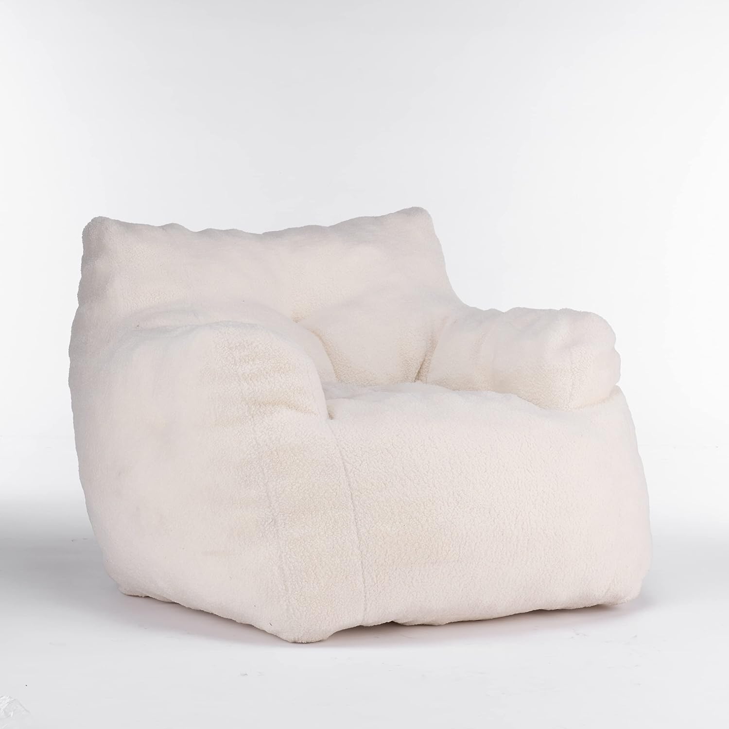 Ean Bag Chairs, Beanbag Chair Couch, Cute Soft Fuzzy Beenbagchair for Organizing Plush Toys Or Textile, Sack Bean Bag for Adults,Kids,Teens