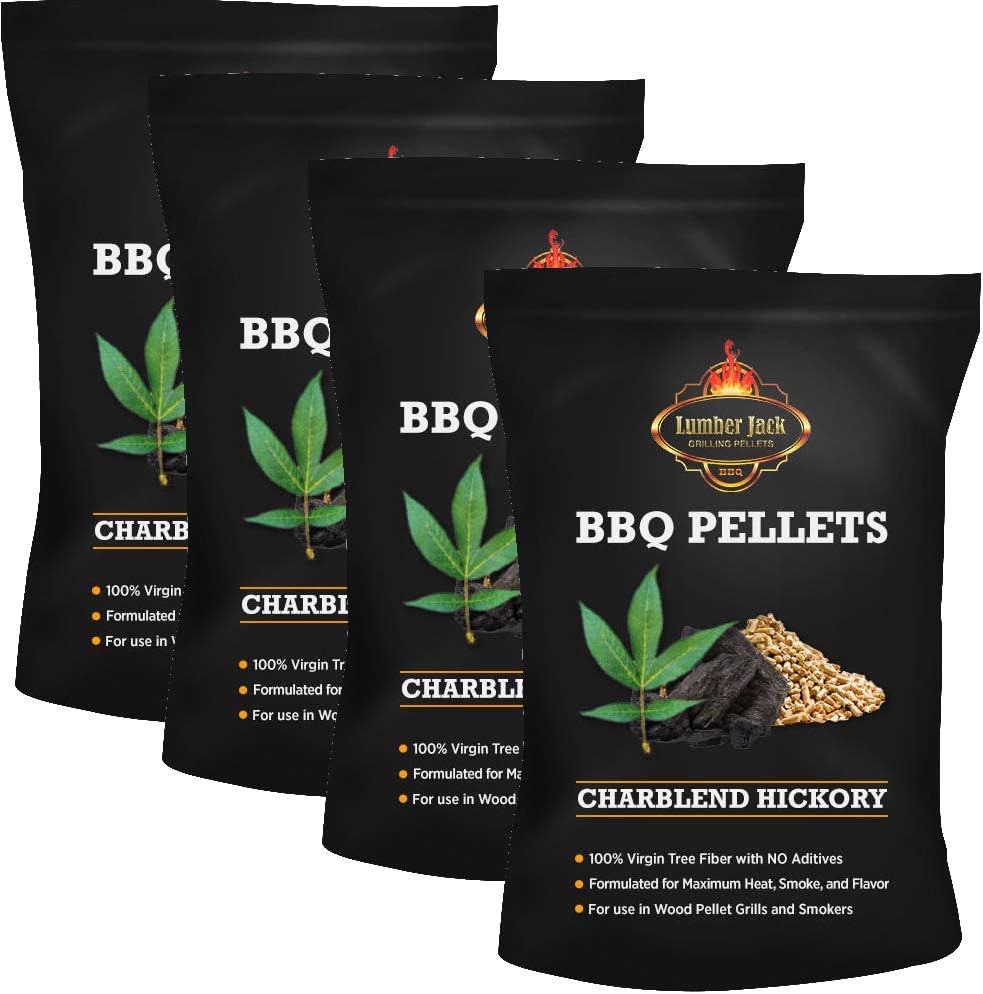 Lumber Jack 80 Pound Chark Hickory BBQ Pellets