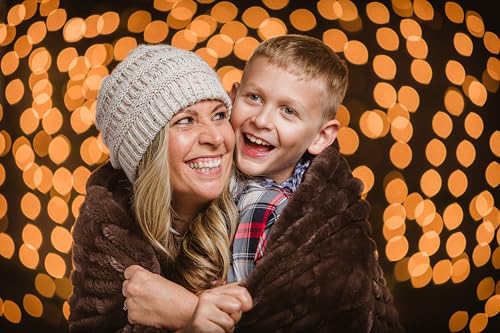 Chanasya Premium Ruched Faux Fur Throw Blanket - Luxurious, Soft Reversible Mink Blanket - 50