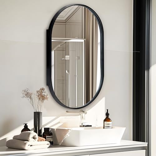 sogesfurniture Recessed Bathroom Medicine Cabinet with Mirror, 36