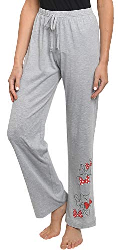 Disney Womens Lounge Pants Minnie Mouse Pajama Bottoms