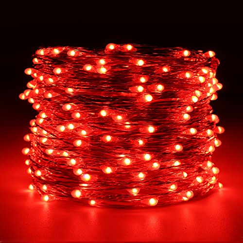 ER CHEN Multicolor Fairy Lights Plug in, 66ft 200 LED Starry String Lights Dimmable with Remote Control, Waterproof Copper Wire Decorative Lights for Bedroom, Patio, Garden, Yard, Party （Multicolor）