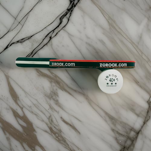 ZOROOOX High-Performance 3-Star Table Tennis Balls - | 9 or 18 | Orange or White | 40+ ABS Competition Grade Ping Pong Balls