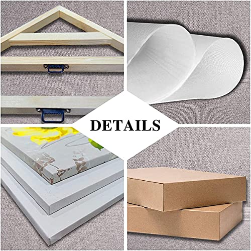 DOLUDO 3 Pieces Christian Wall Art Prints Give It To God And Go To Sleep Poster Painting Canvas Artwork for Bedroom Above Bed Decor With Inner Frame