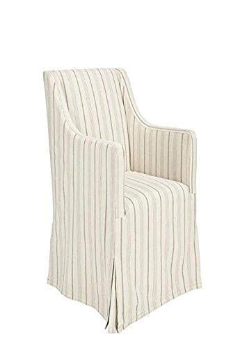 Safavieh Mercer Collection Carson Slipcover Side Chair, Beige