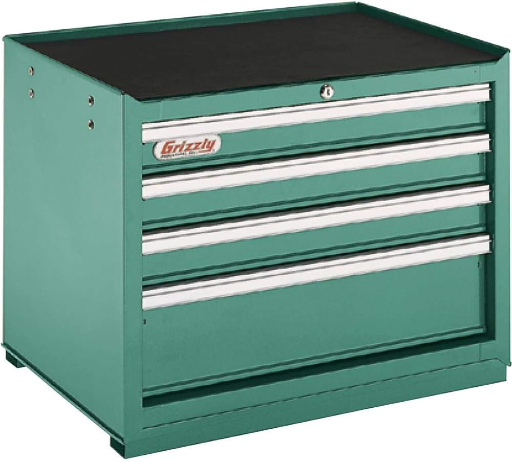 Grizzly Industrial H5651-4-Drawer Full-Depth Tool Chest