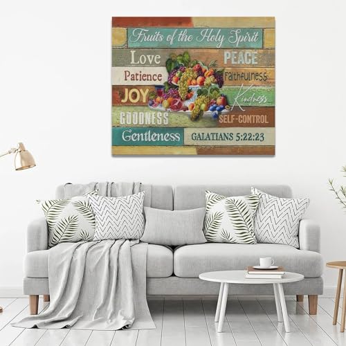 Give It To God And Go To Sleep Sign Wall Art Lake Mountain Pictures Wall Decor Christian Canvas Prints Posters Framed Artwork Paintings Home Decorations for Kitchen Living Room Bedroom 16