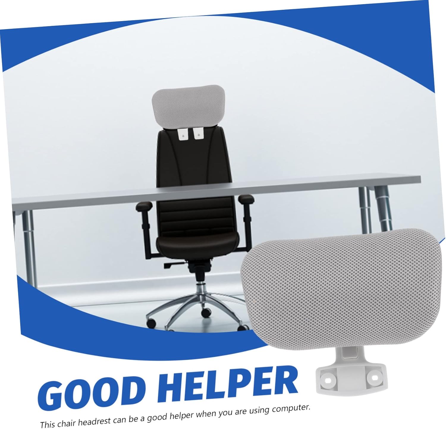 1 Set Office Chair Headrest Neck Chair Rest Chair Headrest Attachment Work Chair Cushion Simple Desk Chair Adjustable Office Chair Back Rest Office Chair Computer Chair Head Pillow
