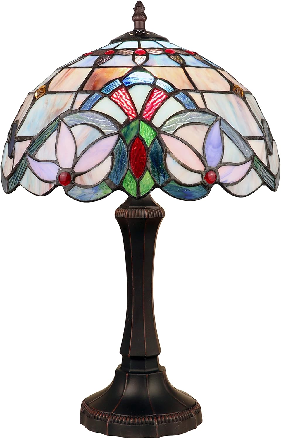 Chloe Lighting GRENVILLE Victorian-Style Dark Bronze 1 Light Table Lamp 12