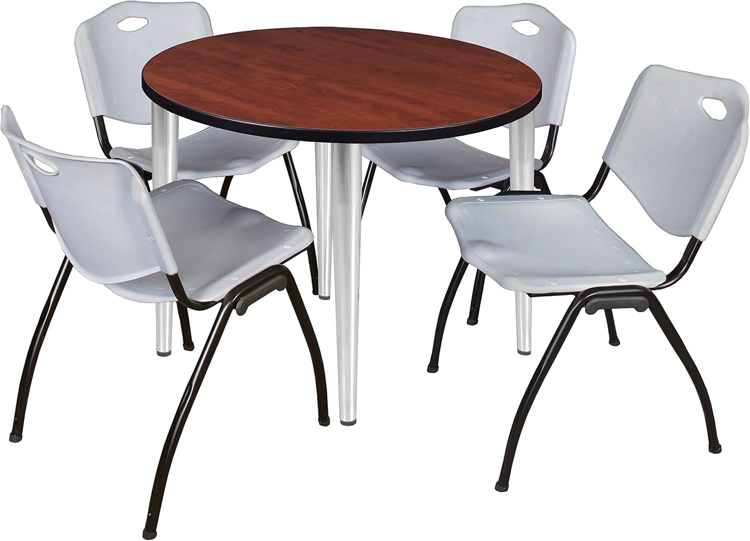 Regency Kahlo Round Breakroom Table Set, 42