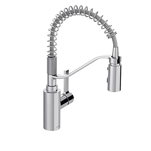 Moen 5926BL Genta LX One-Handle High Arc Pulldown Kitchen Faucet, Matte Black