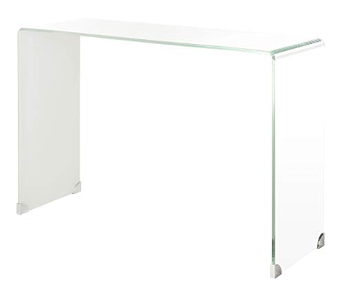 Safavieh Home Crysta Clear and Blue Ombre Glass Console Table