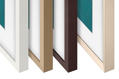 SAMSUNG QN43LS03DAFXZA 43 Inch The Frame 4K Smart Quantum HDR TV with a VG-SCFA43BWB 43 Inch The Frame Customizable Bezel - Modern Brown (2024)