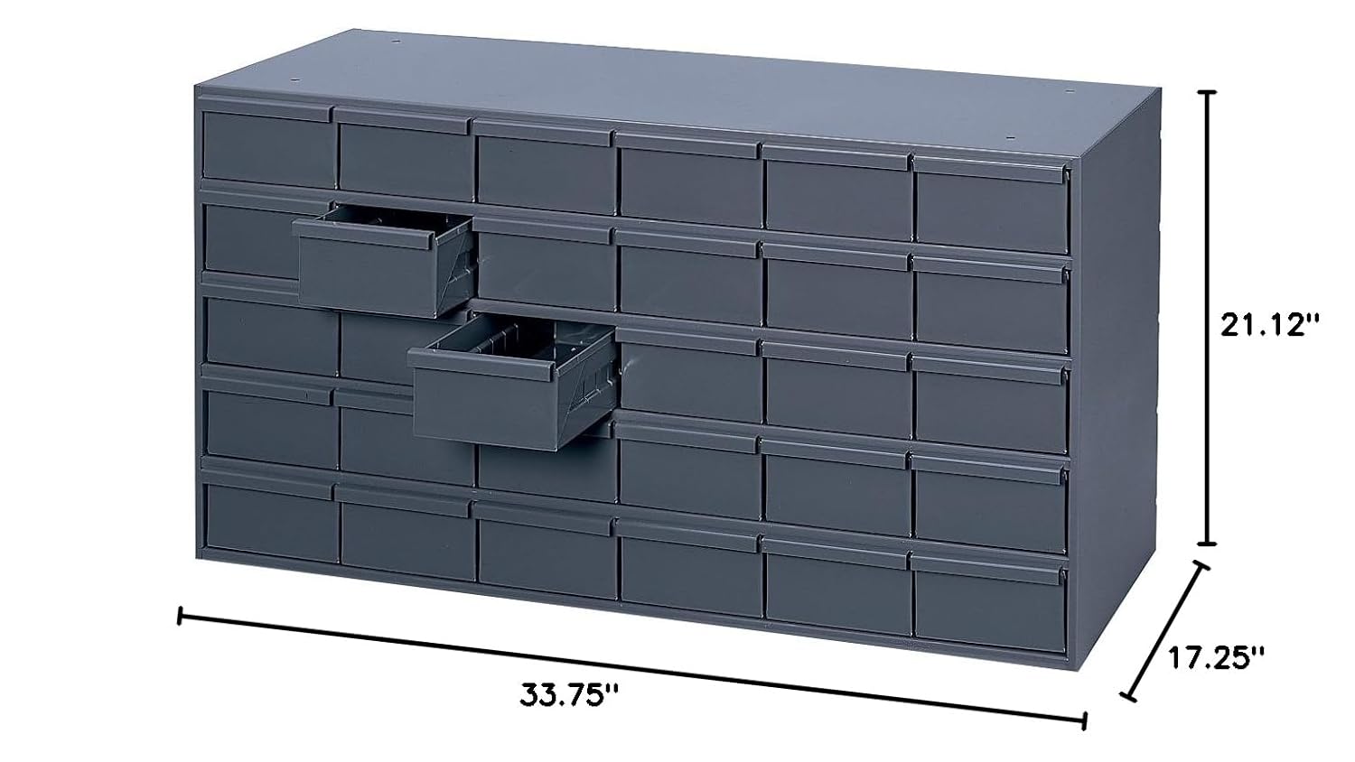 Durham 035-95 Prime Cold Rolled Steel Cabinet, 30 Drawer, 17-1/4