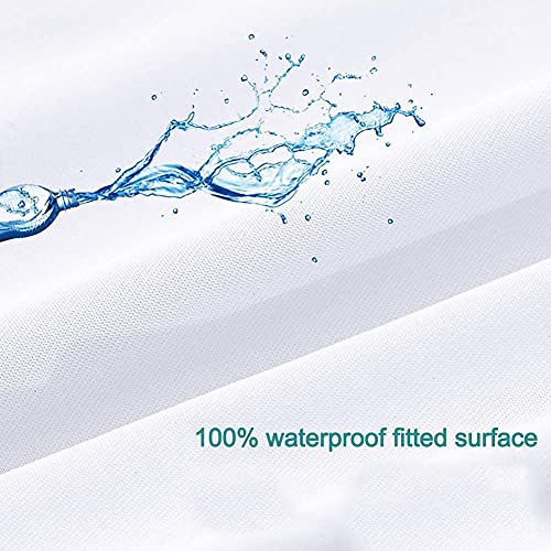 Cozynight Twin XL Waterproof Mattress Protector Soft Breathable Mattress Protector Noiseless Washable Fitted 10