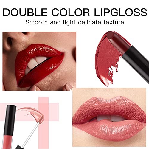 All-in-one Holiday Make up Gift Set | Makeup Kit for Women Full Kit Essential Starter Bundle Include Eyeshadow Palette Lipstick Blush Foundation Concealer Face Powder Mascara Lipgloss Brush