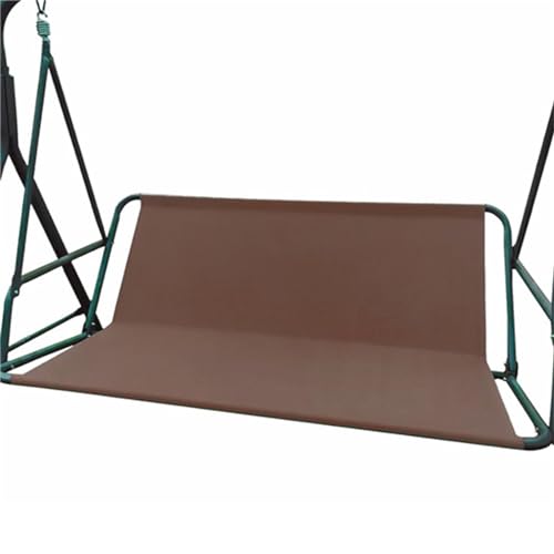 Patio Swing Seat Cover, Bench Swing Replacement Cover, 600D Thicken Oxford Waterproof Swing Seat Cover for Patio Garden Yard (Coffee, 58.3 x 19.7 x 19.7 Inch)