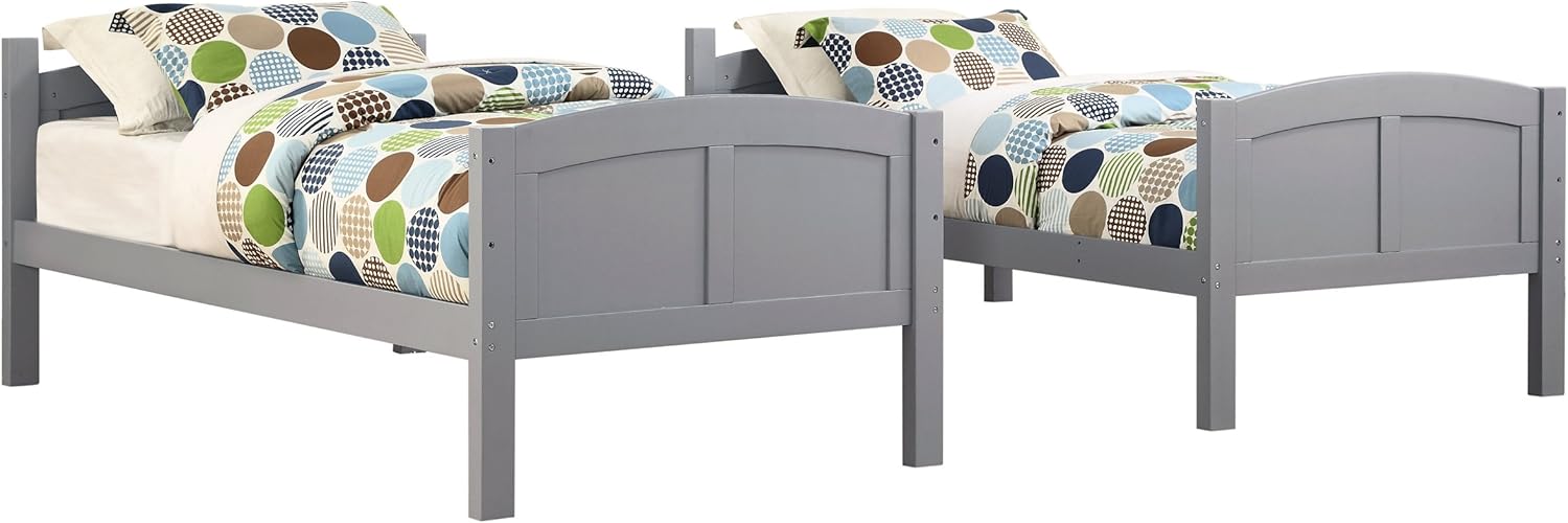Angel Line Creston bunk bed, Gray