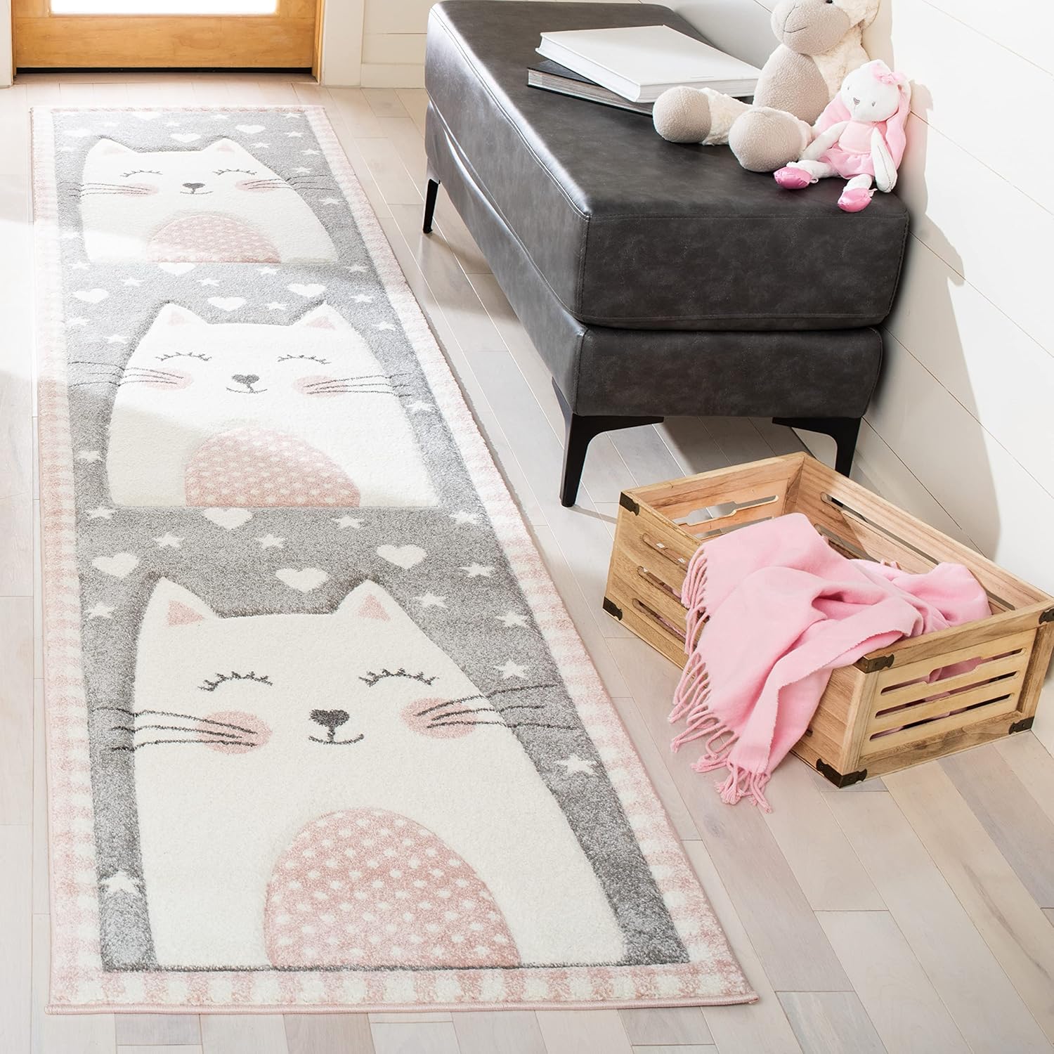 SAFAVIEH Carousel Kids Collection Runner Rug - 2'3
