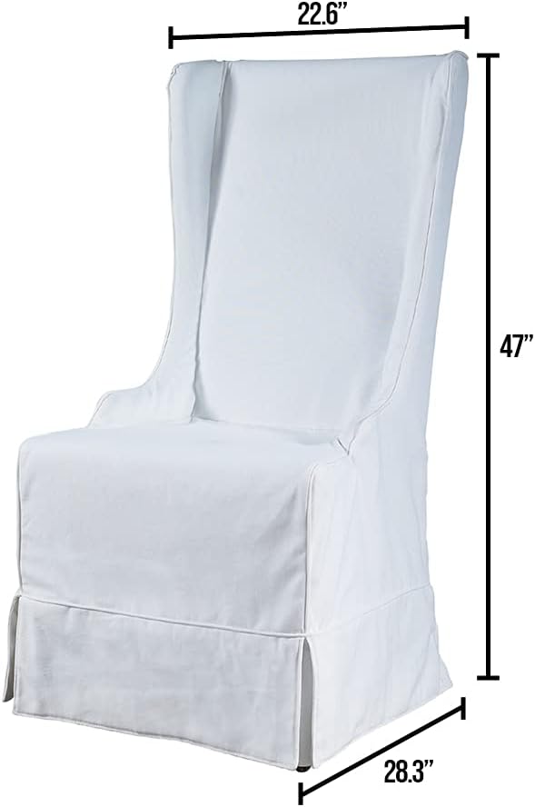 Padma'S Plantation Atlantic Beach Dining Chair, White