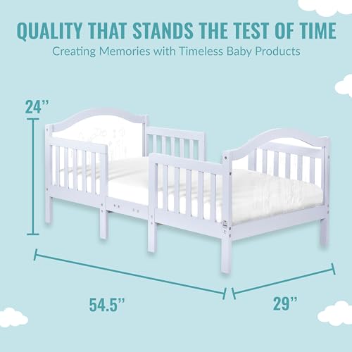 Wildflower 3-in-1 convertible Toddler Bed, Sunny Yellow