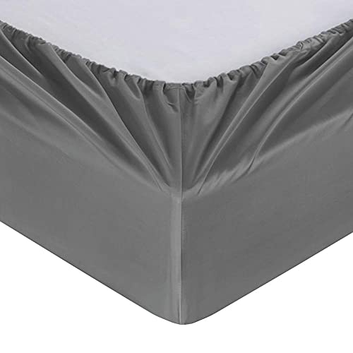 100% Supima Cotton Sheets 600 Thread Count,Bed Sheet Set King Sheets 4 Pieces, Soft & Silky Sateen Weave, Fits Mattress Up to 18'',Deep Pocket, Breathable & Fade Resistant (Peacock Blue, King)