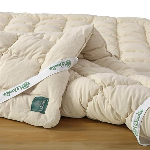 Organic Merino Wool Pillow Top Mattress Topper - 2