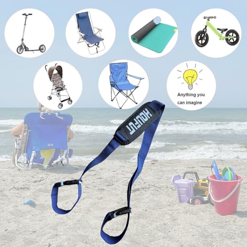 Carry Strap for Beach Chair Folding Chair, Adjustable Shoulder Strap for Camp Chair, Replacement Carry Strap for Beaches, Camping, Backpacking, Picnics Outdoor and Other Items (Pink)