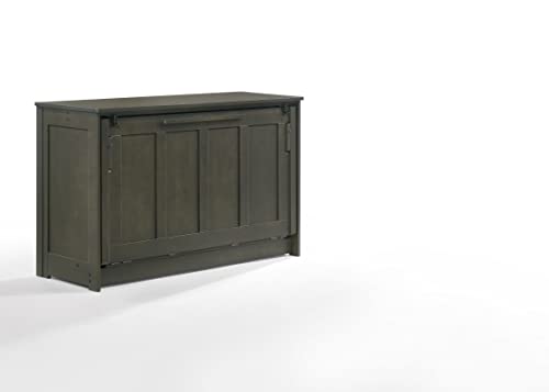 Night & Day Furniture Orion Murphy Cabinet with Mattress (Natural, Full)