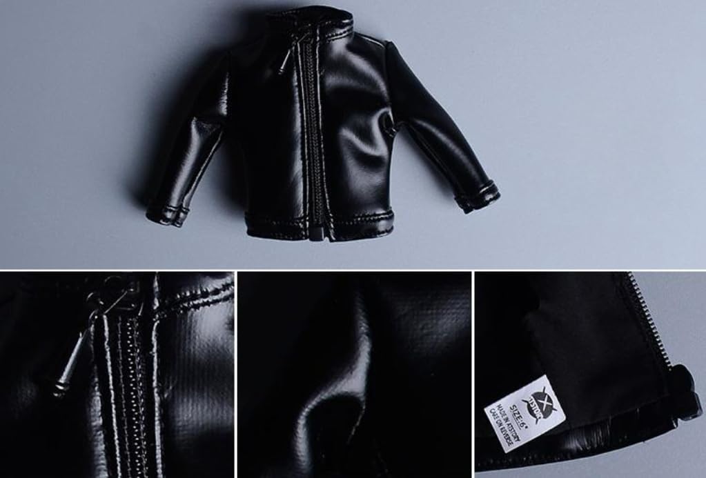 HiPlay 1/12 Scale Figure Doll Clothes: Black Jack for 6-inch Male Collectible Action Figure AT2022030