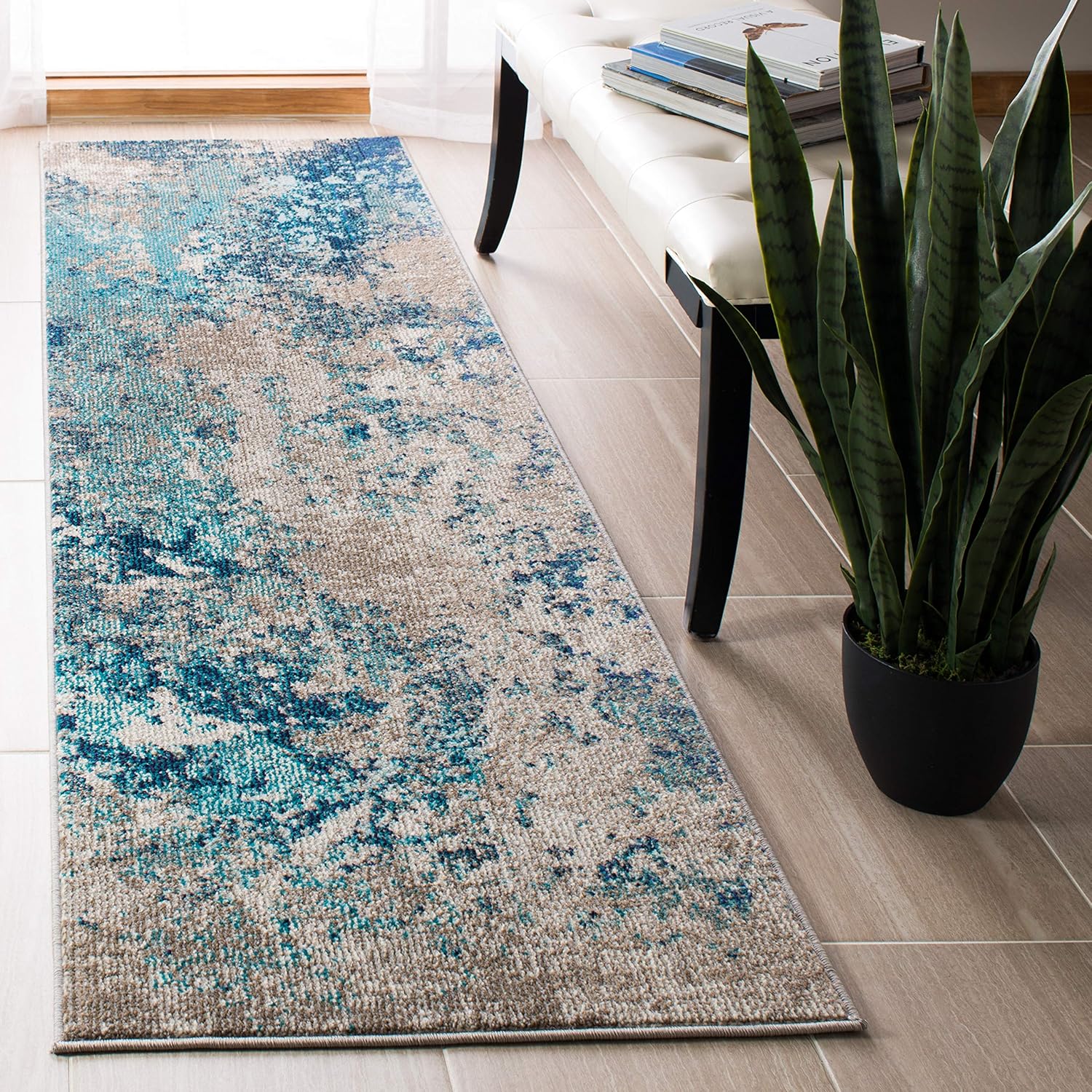 SAFAVIEH Madison Collection Runner Rug - 2'2