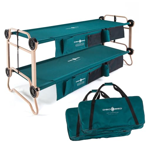 Disc-O-Bed Large with 2 Side Organizers