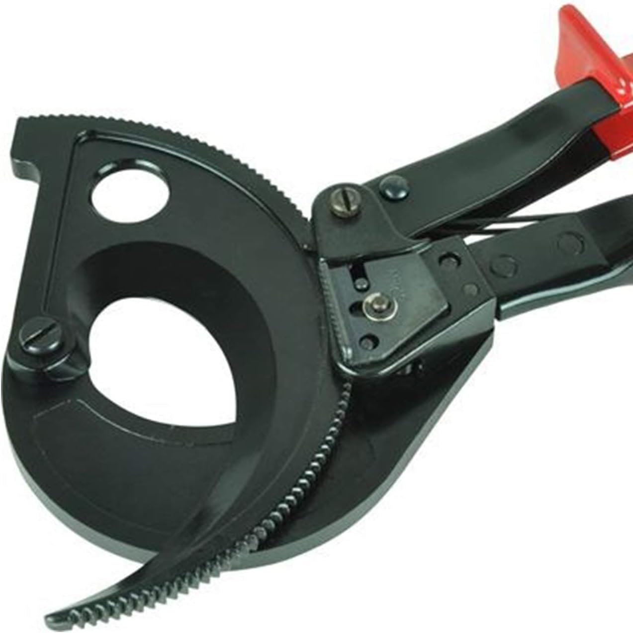 WATPET Automatic Wire Stripper Ratchet Cable Cutter for Cutting Copper-Aluminum Cables 400mm2 Maximum Manual Ratchet Type Cable Scissors High Temperature Resistant Pliers