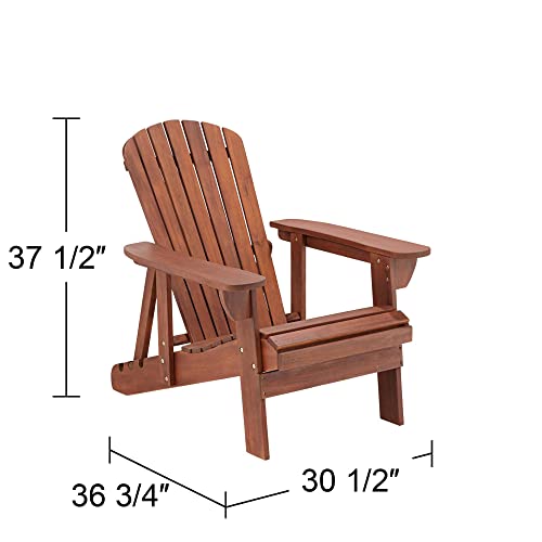 Cape Cod Natural Wood Adirondack Chair