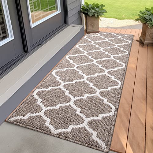 OLANLY Indoor Door Mat, 32x20, Non-Slip Absorbent Resist Dirt Entrance Mat, Washable Low-Profile Inside Floor Mat Doormats for Entryway, Black