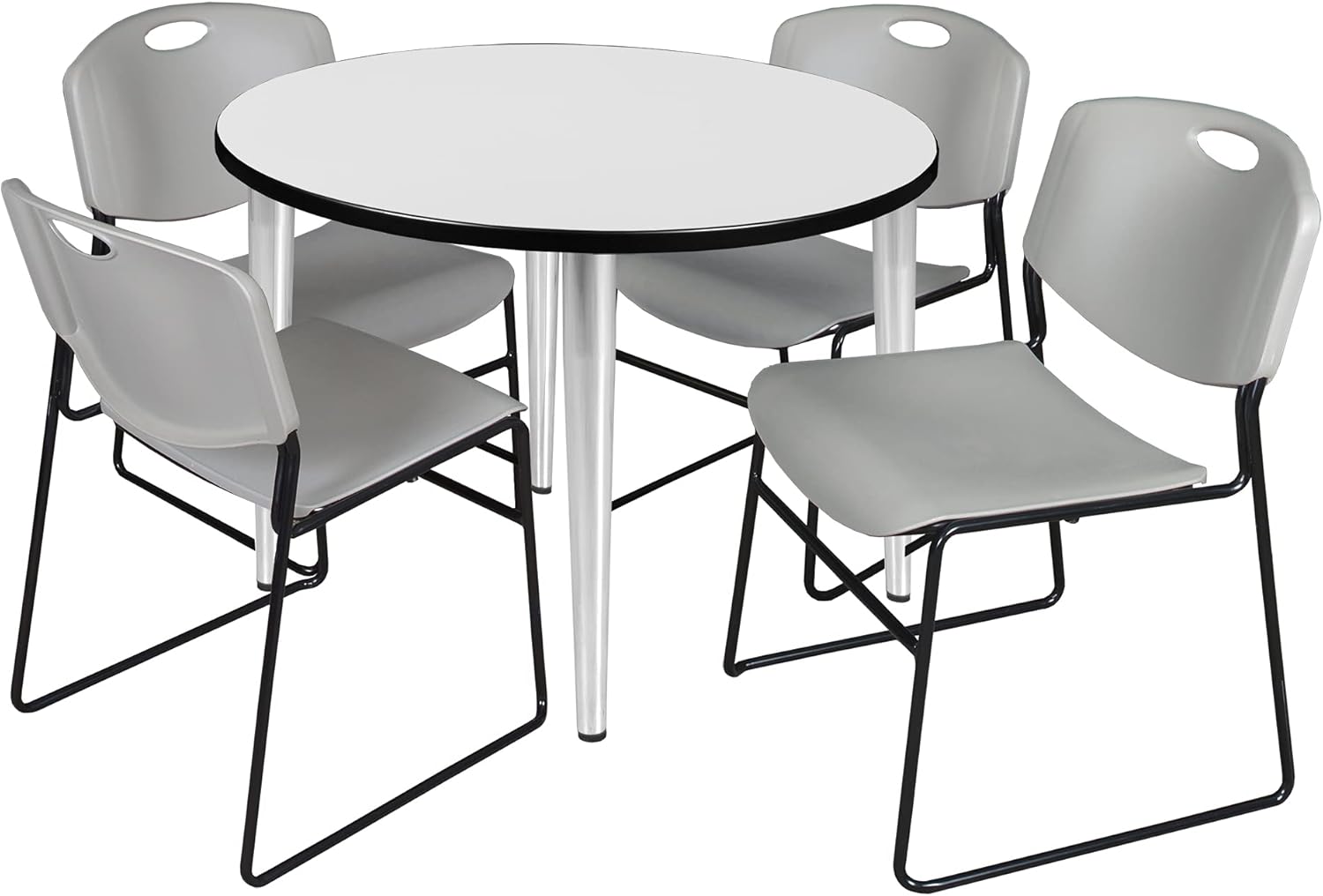 Regency Kahlo Round Breakroom Table Set, 42