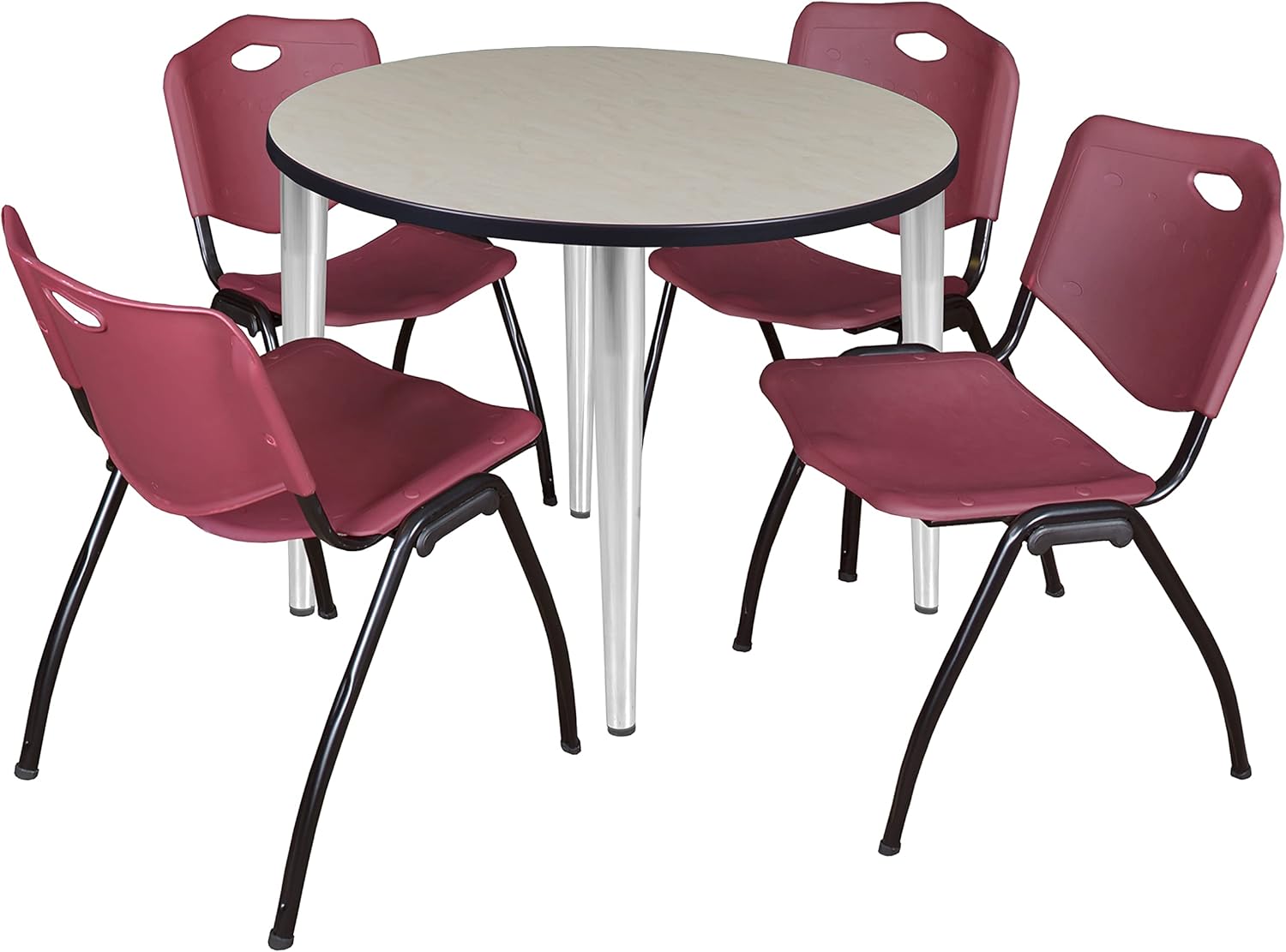 Regency Kahlo Round Breakroom Table Set, 42