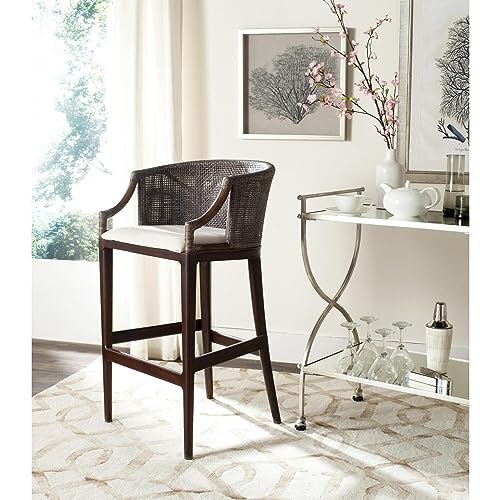 Safavieh Home Collection Brando Brown 28-inch Bar Stool
