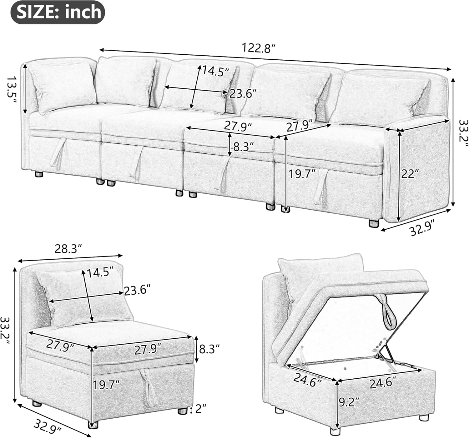 Harper & Bright Designs 122.8